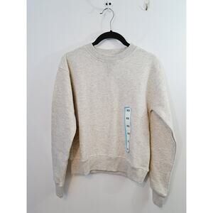 Cg.l.cg New! Women's Gray Pullover Sweatshirt In Size XS Short Length